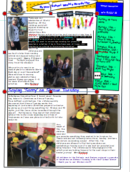 Weekly Newsletter w/e 8th March 2019