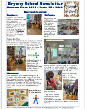 Weekly Newsletter w/e 30th September 2022