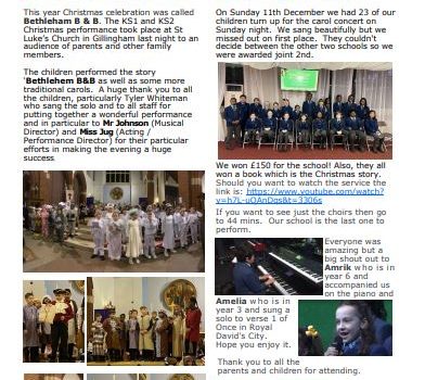 Weekly Newsletter w/e 16th December 2022