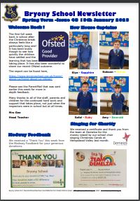 Weekly Newsletter w/e 13th January 2023