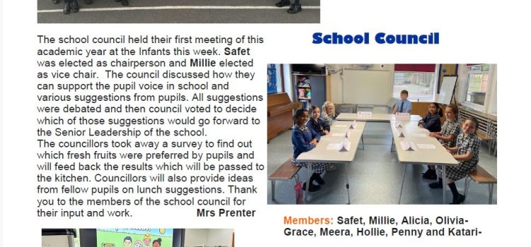 Weekly newsletter w/e 20th September 2024