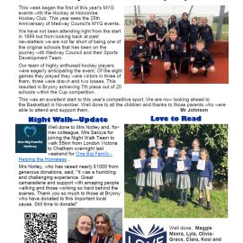 Weekly Newsletter w/e 11th October 2024