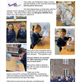 Weekly Newsletter w/e 22nd November 2024