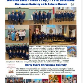 Christmas end of Term Newsletter 17/12/24