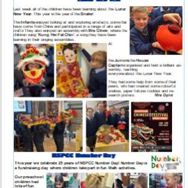 Weekly Newsletter w/e 7th February 2025